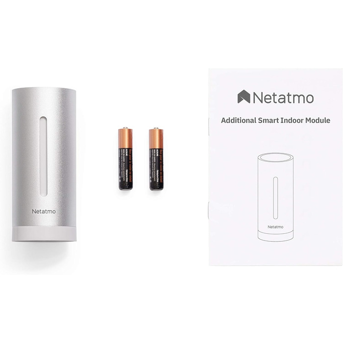 Netatmo Additional Smart Indoor Module for Weather Station, Silver - Netatmo, NIM01-WW No additional batteries