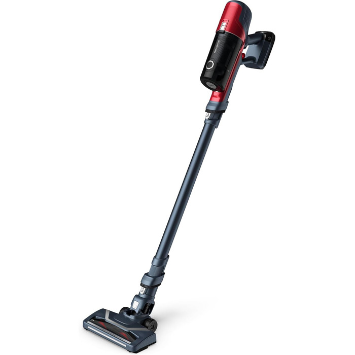 Пилосос Rowenta RH6878 X-Pert 6.60 для тварин, акумуляторний, ручний і вертикальний, 45 хв автономної роботи, LED-насадка, знімний акумулятор, турбощітка для шерсті, комплект насадок, вага 2,4 кг