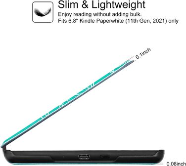 Чохол для Kindle Paperwhite 11 (M2L3EK/M2L4EK) з авто-вимкненням, Mandala, Kunstleder