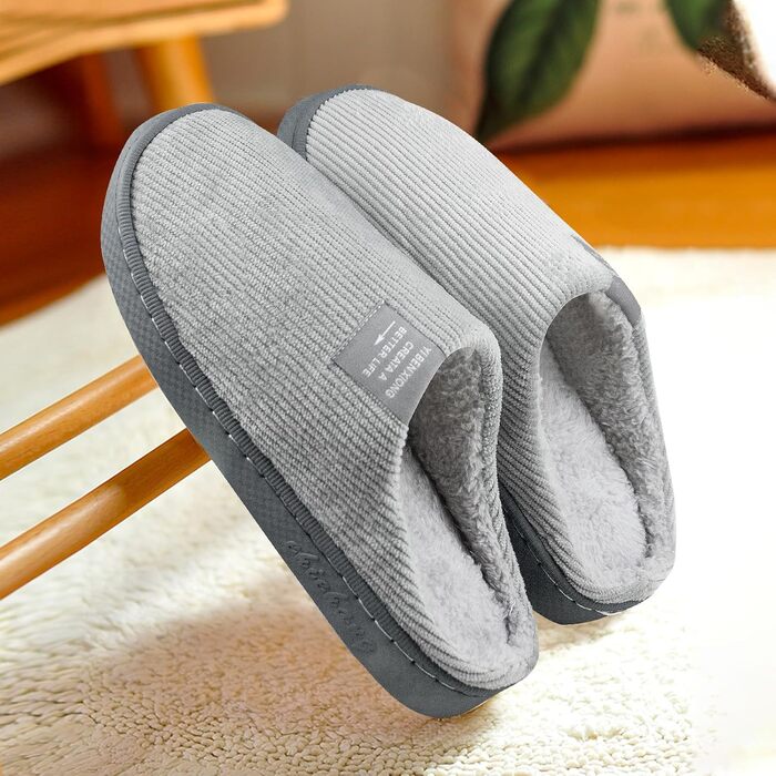 Жіночі теплі домашні тапочки на осінь/зиму з антиковзкою підошвою (40/41 EU, жовті)