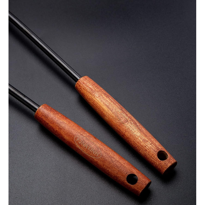 Набір кухонного силікону Kellet: лопатка-ложка з нержавіючої сталі 304, 36.2-38.1 см