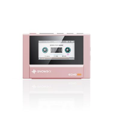 FiiO Echo Mini HiFi Bluetooth MP3 плеєр (Рожевий) - 15 год відтворення, 3.5/4.4 мм вихід для навушників