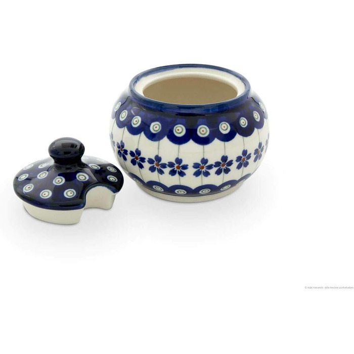 Bunzlauer Ceramics SUGAR BOWL Sugar Bowl Sugar Container Sugar Dispenser 300 ml