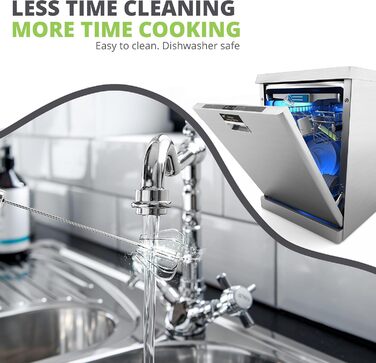 Ручний міксер Oliver's Kitchen® Hand-Quirl - Автоматичний вінчик для яєць, масла, вершків, кави, коктейлів | Без батарейок, компактний, зелений