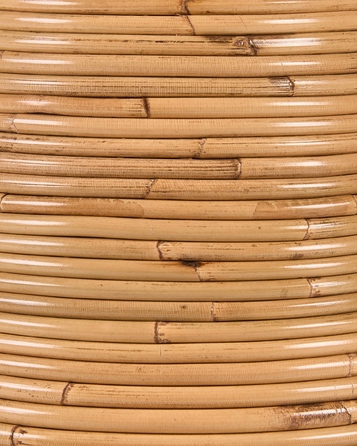 Декоративна плетена ваза з ротанга в натуральному стилі, 70 см