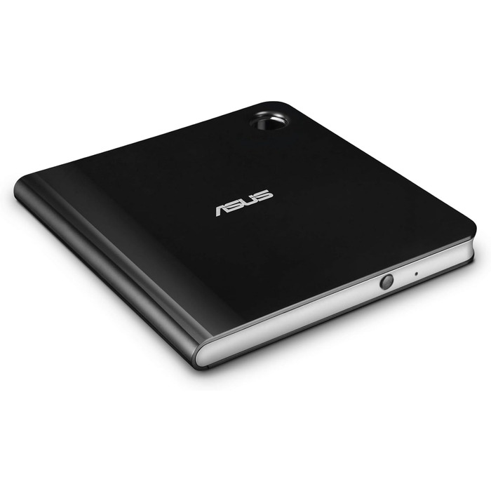 Зовнішній ультратонкий Blu-ray привід ASUS BW-06D5H-U BDXL з підтримкою M-Disc для запису Blu-ray, DVD та CD, сумісний з Windows та Mac