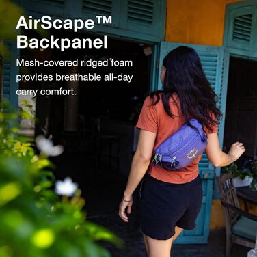 Сумка на пояс Osprey Arcane, чорна, універсальний розмір