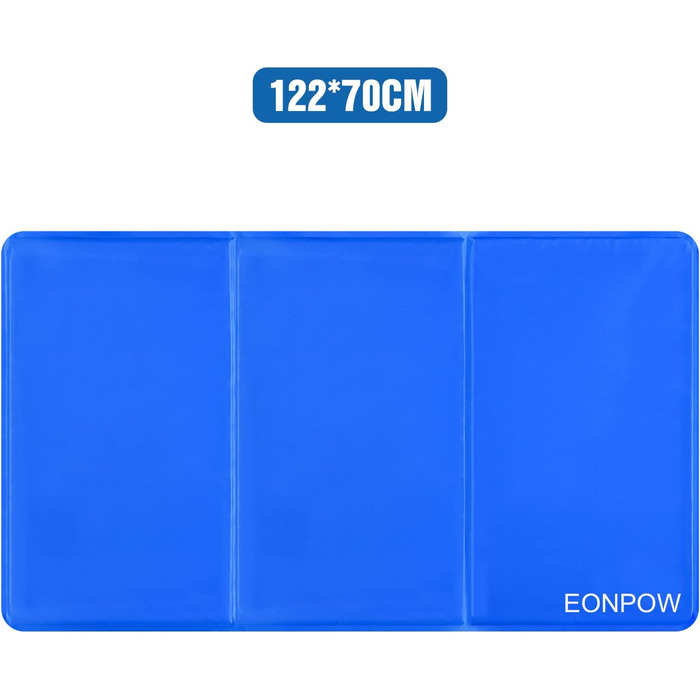 EONPOW Dog Cooling Mat, Cooling Mat for Dogs Pet Cooling Mat Non-Toxic Gel Self-Cooling Pad and Cat Cooling Pads XL(75*120cm)
