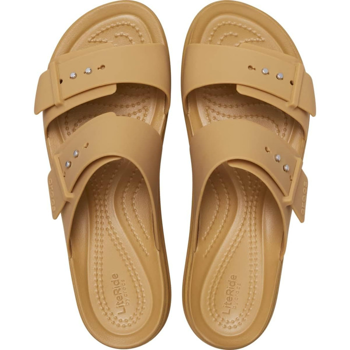Crocs Brooklyn Buckle Wedge сандалі жіночі Umber 37 EU