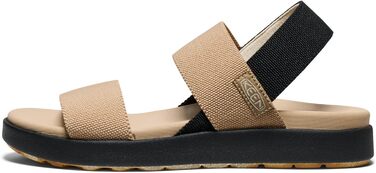 Жіночі сандалі Keen ELLE BACKSTRAP (38.5 EU, широка колодка, колір: кукурудзяний чорний)