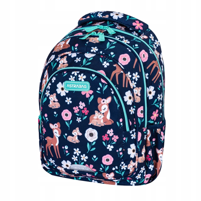 Багатофункціональний шкільний рюкзак AstraBag, синій, 20 л