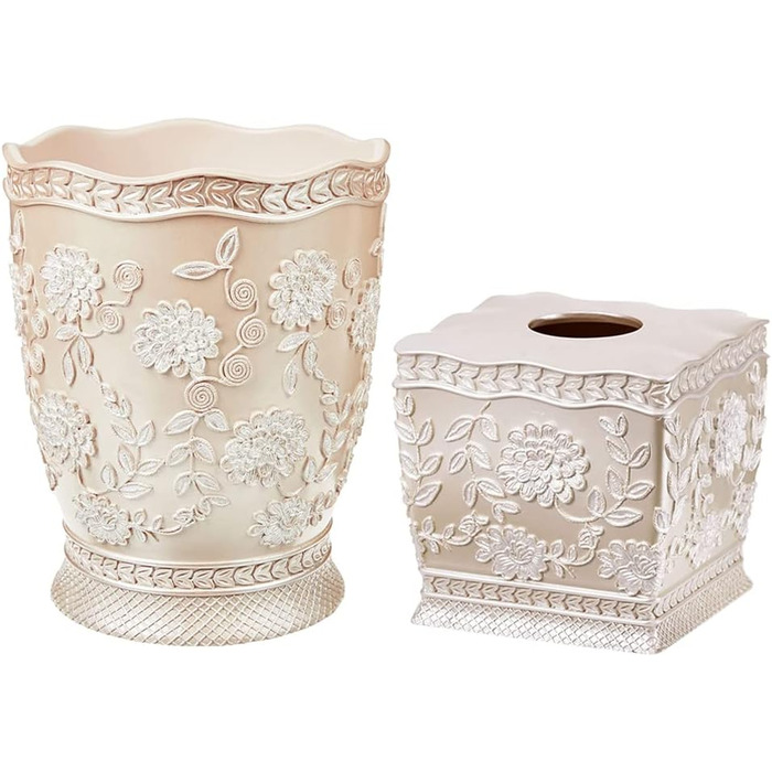 Набір аксесуарів для ванної кімнати Zahari Home Sinatra: мильниця, дозатор мила, тримач для зубних щіток, стаканчик, сміттєве відро та органайзер для серветок. Сучасний дизайн, блискуче мозаїчне скло, чорний колір