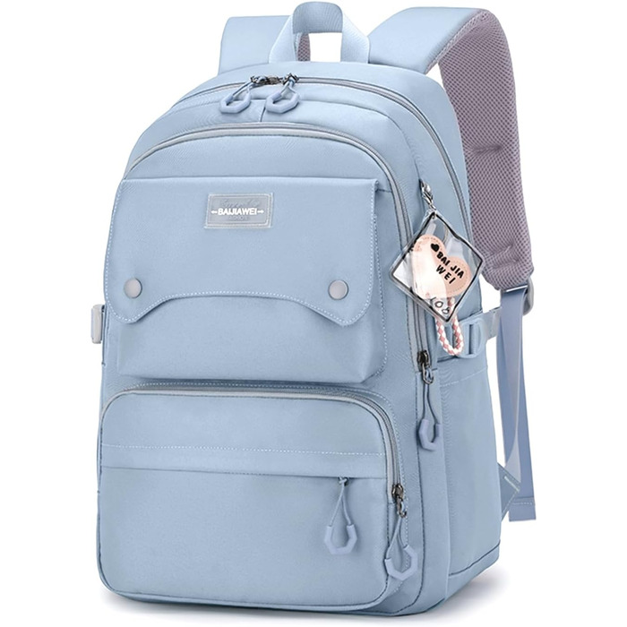 Шкільний рюкзак для дівчаток та хлопчиків, рюкзак для підлітків, 15.6