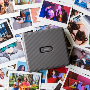 Друк фото з телефону: INSTAX LINK Wide - принтер для смартфонів (Mocha Gray)
