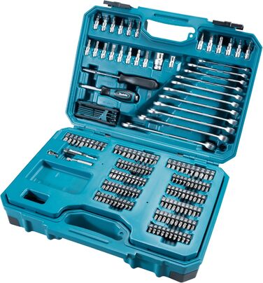 Набір інструментів Makita E-10883, 221 предмет, універсальний