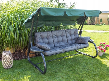 Подушка Hobbygarden 110 x 60 x 10 см, сіра