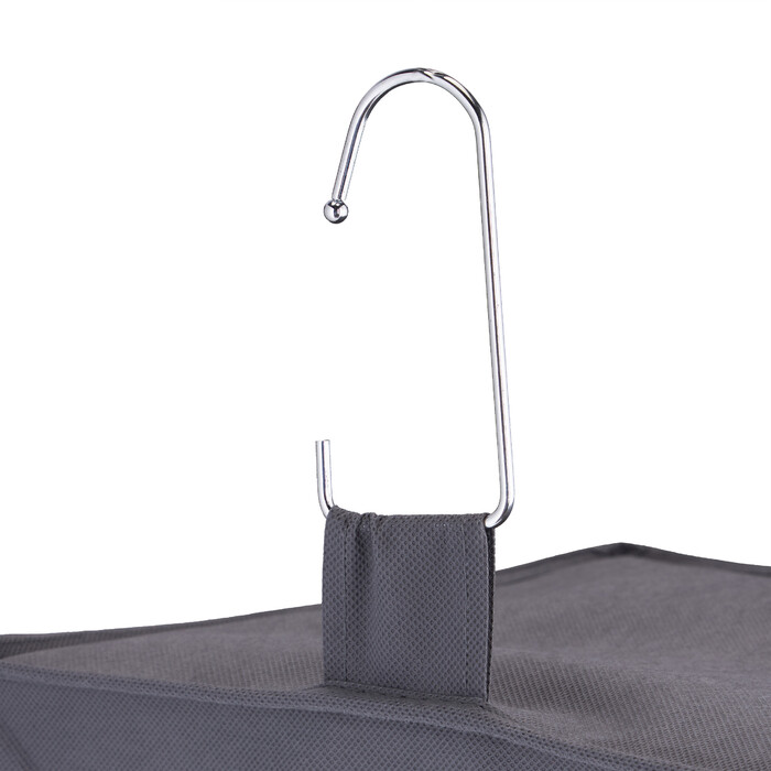 Relaxdays Hanging Shelf Closet Organizer with 6 Compartments