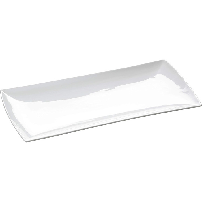 Maxwell & Williams JX250037 Platte, rectangular, 40 x 20 cm – White Porcelain – East meets West Collection – in Gift Box