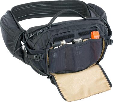 EVOC Hip Pack Pro E-Ride: нагрудник для електровелосипеда (3л, AIRFLOW, Airo Flex, Ventі Flap, тримач для пляшки)