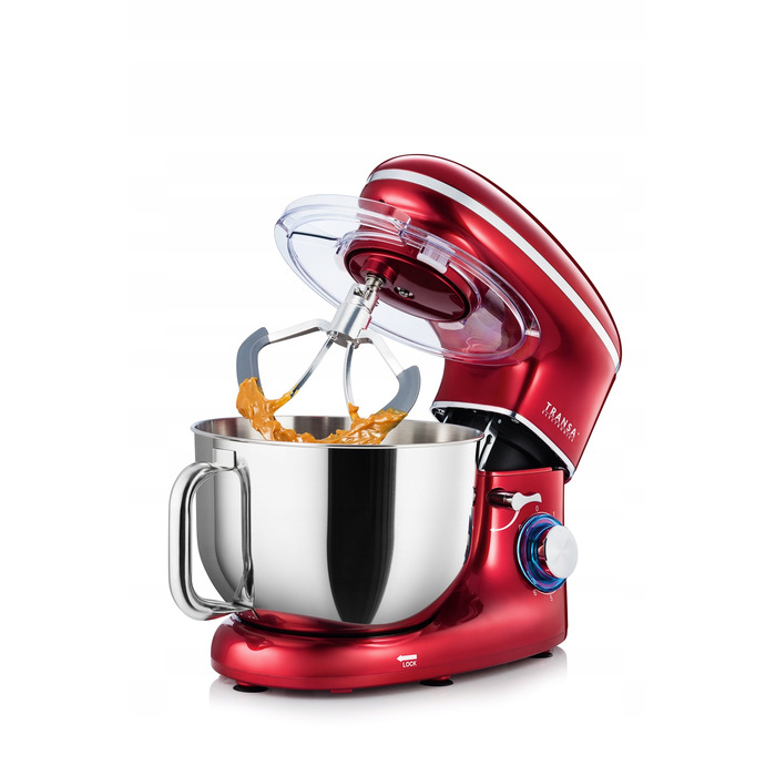 Кухонний комбайн Transa Electronics RedChef, 3000 Вт, червоний