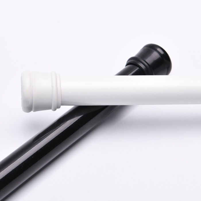 Розсувна штора для ванної Gold start 160-300 x 25 мм, чорна