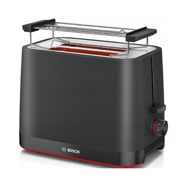 Тостер Bosch TAT3M123, чорний, 950 Вт