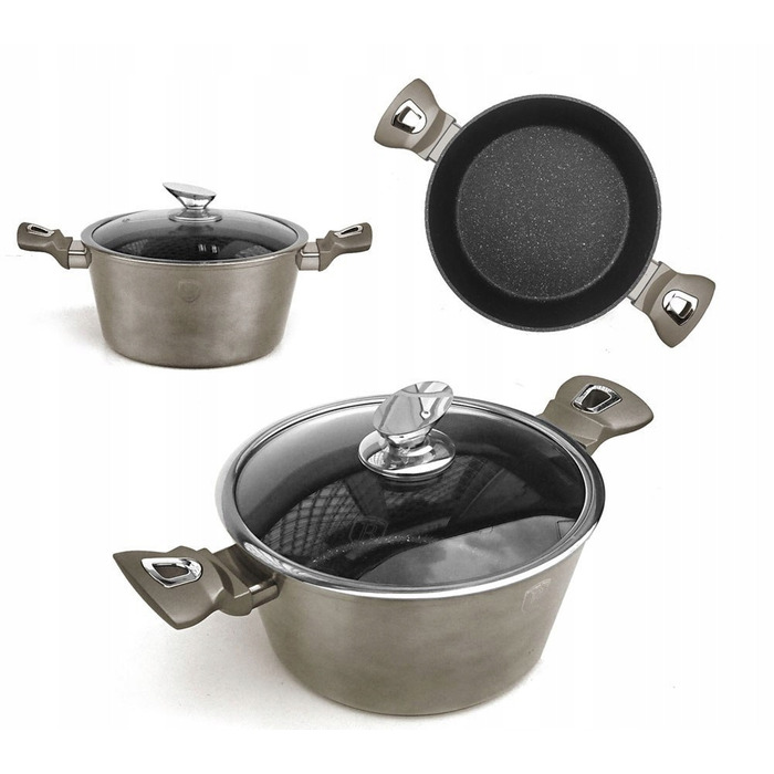 Каструля традиційна Berlinger Haus Metallic Line, 4,5 л