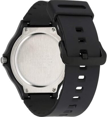 Годинник наручний Casio Collection унісекс кварцовий з ремінком з Харту (чорний/білий)