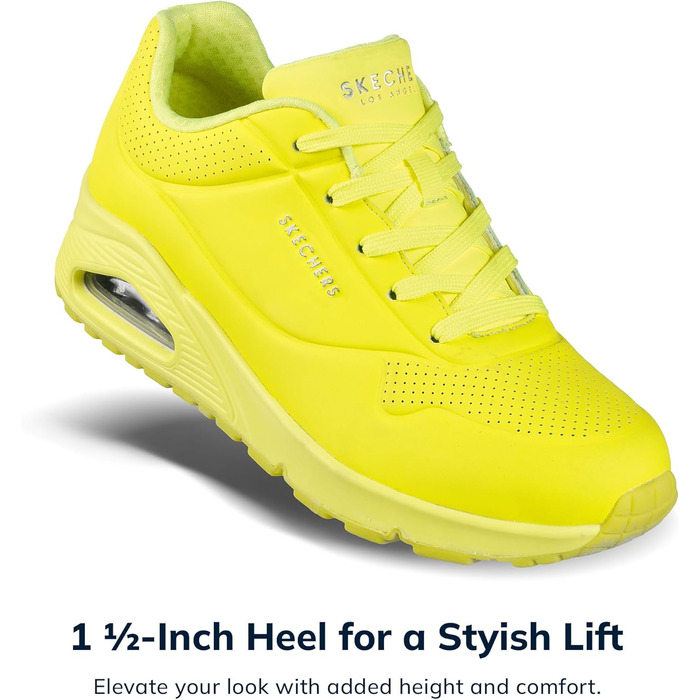 Жіночі кросівки Skechers UNO Night Shades, жовті, 39 EU