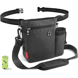 Сумка для собак Leckerlibeutels з пляшкою для води, контейнером для ласощів та відсіком для відходів