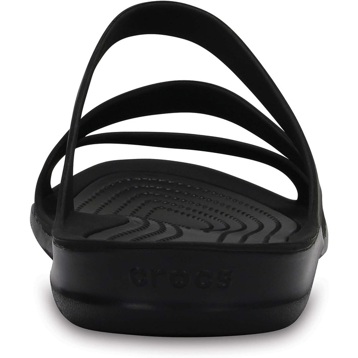 Сандалі Crocs Swiftwater W 203998462 чорні 41-42 EU жіночі шльопанці для пляжу та відпочинку