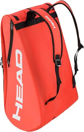 Сумка для ракет HEAD Tour Racquet Bag XL чорний/білий (флуоресцентний помаранчевий)