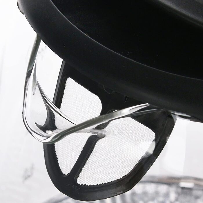 Електричний чайник EMERIO з боросилікатного скла, 1.7 л, синя LED-підсвітка, 2200 Вт, 360° підставка, без BPA