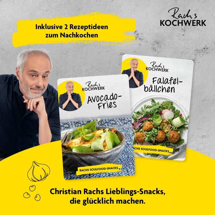 Цифрова аерофритюрниця Rachs KOCHWERK 4 л з сенсорним екраном, 1400 Вт, чорна — безмасляне приготування, гриль, випічка, легке очищення, функція нагадування
