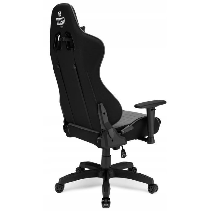 Ігрове крісло IMBA seat Druid, тканина, сіре