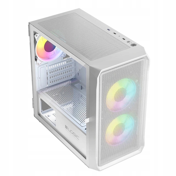 Корпус Mini-Tower Logic Concept AM-PORTOS-20, білий