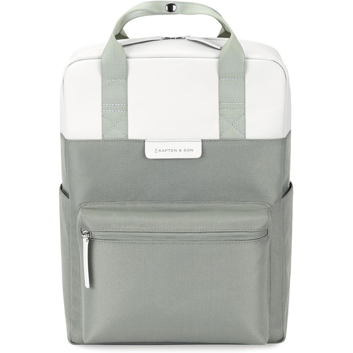 Kapten & Son Bergen Rucksack | Backpack for Women & Men | Daypack | Carry-on Backpack, Daypack | Water-resistant (Medium 11 L, Muted Sage)