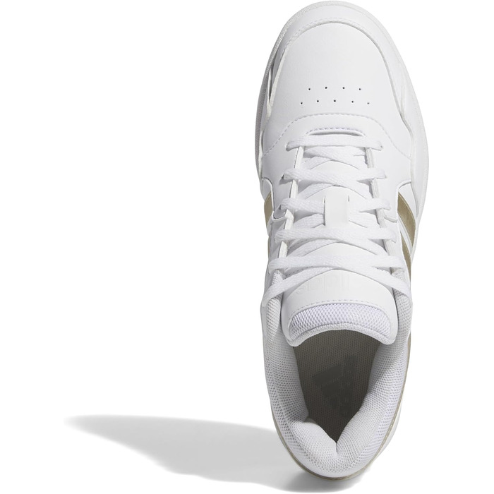 Жіночі кросівки Adidas Hoops 3.0 Bold (39 1/3 EU, білий, металік, алюміній)