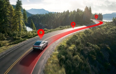 Автомобільний відеореєстратор Redtiger F7N 4K з GPS та передньою і задньою камерами