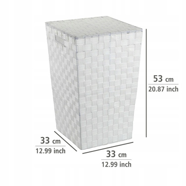 Кошик для білизни Wenko білий, ємність 48 л