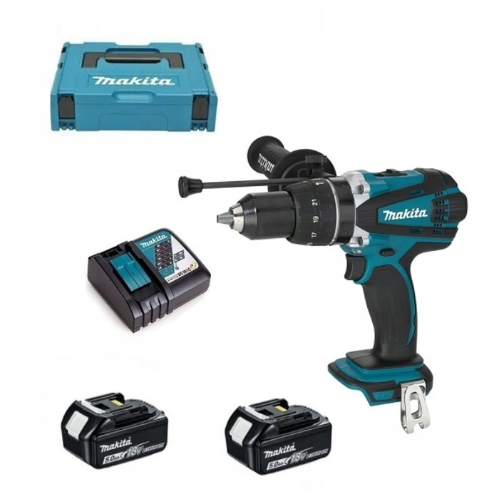 Ударний дриль-шурупокрут Makita DHP458Z 18V Li-Ion LXT (без АКБ та ЗУ)