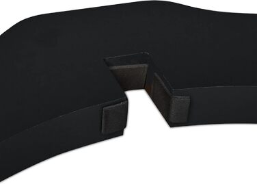 Захисне ворота Relaxdays, розкладне, 70 x 205,5 см, 2 ніжки, для собак та котів, чорний