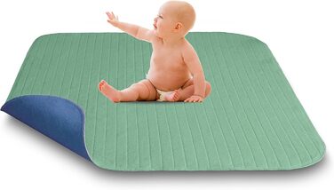 A&F Incontinence Pad 100x135 (Pack of 1) - 4 Layers - Up to 26280ml/m² Absorbency - Washable Patient Underpad - Washable Incontinence Pad - Mattress Cover Suitable for Adults Bed