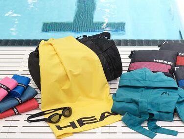 Рушник для спорту та басейну Osama Home Head Active, мікрофібра, 60x110 см, сірий (Набір 6 шт.)