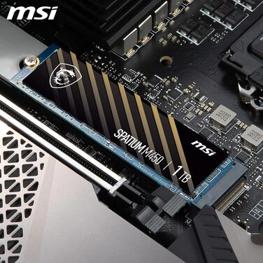 SSD MSI SPATIUM M450 1TB PCIe 4.0 NVMe M.2 - високопродуктивний накопичувач