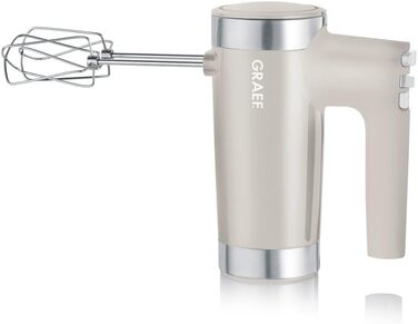 Graef Hand Mixer HM508 | 600 Watt | 7 Speed Settings Turbo Button