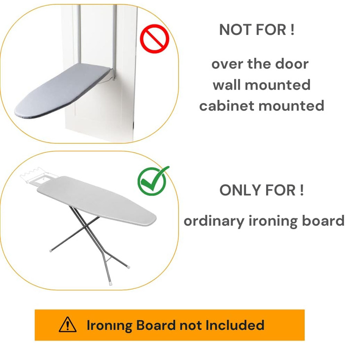 Покриття та подушка для прасувальної дошки SAVUK з силіконовим покриттям, 4 шари, 38.1 x 137.2 см, посилена подушка, терморефлексна, еластичний край