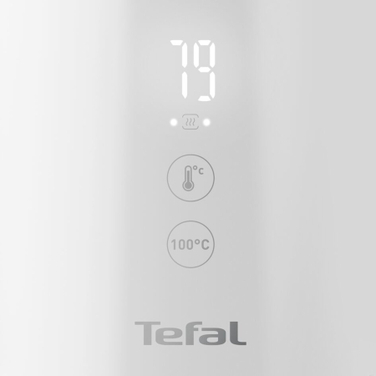 Електричний чайник Tefal KO693110, 1800 Вт, 1,5 л, білий