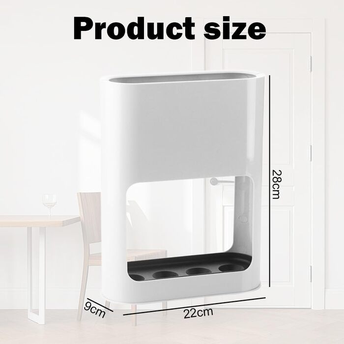 Підставка для парасоль підставка для парасоль з 4 слотами, знімний піддон, для дому, для довгих та коротких парасоль