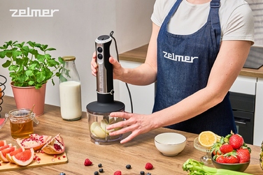 Блендер Zelmer ZHB4572 Sano, 1900 Вт, чорний